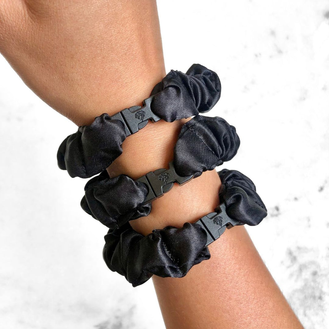 MINI 3-Pack Buckle Scrunchies Bundle - No Snagging, No Tangles-MINI 3-Pack Buckle Scrunchies Bundle - No Snagging, No Tangles