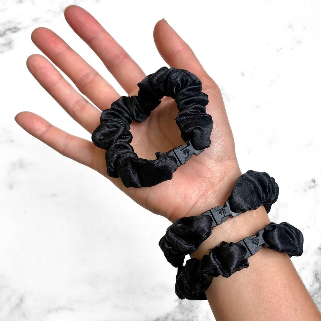 MINI 3-Pack Buckle Scrunchies Bundle - No Snagging, No Tangles-MINI 3-Pack Buckle Scrunchies Bundle - No Snagging, No Tangles