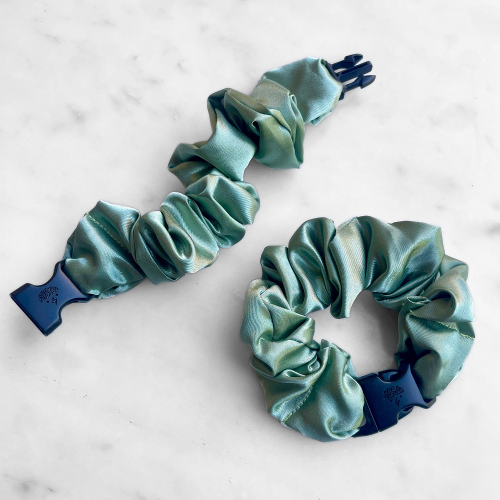 Buckle Scrunchie - Vibrant Solid Colors - No Snagging, No Tangles-Buckle Scrunchie - Vibrant Solid Colors - No Snagging, No Tangles