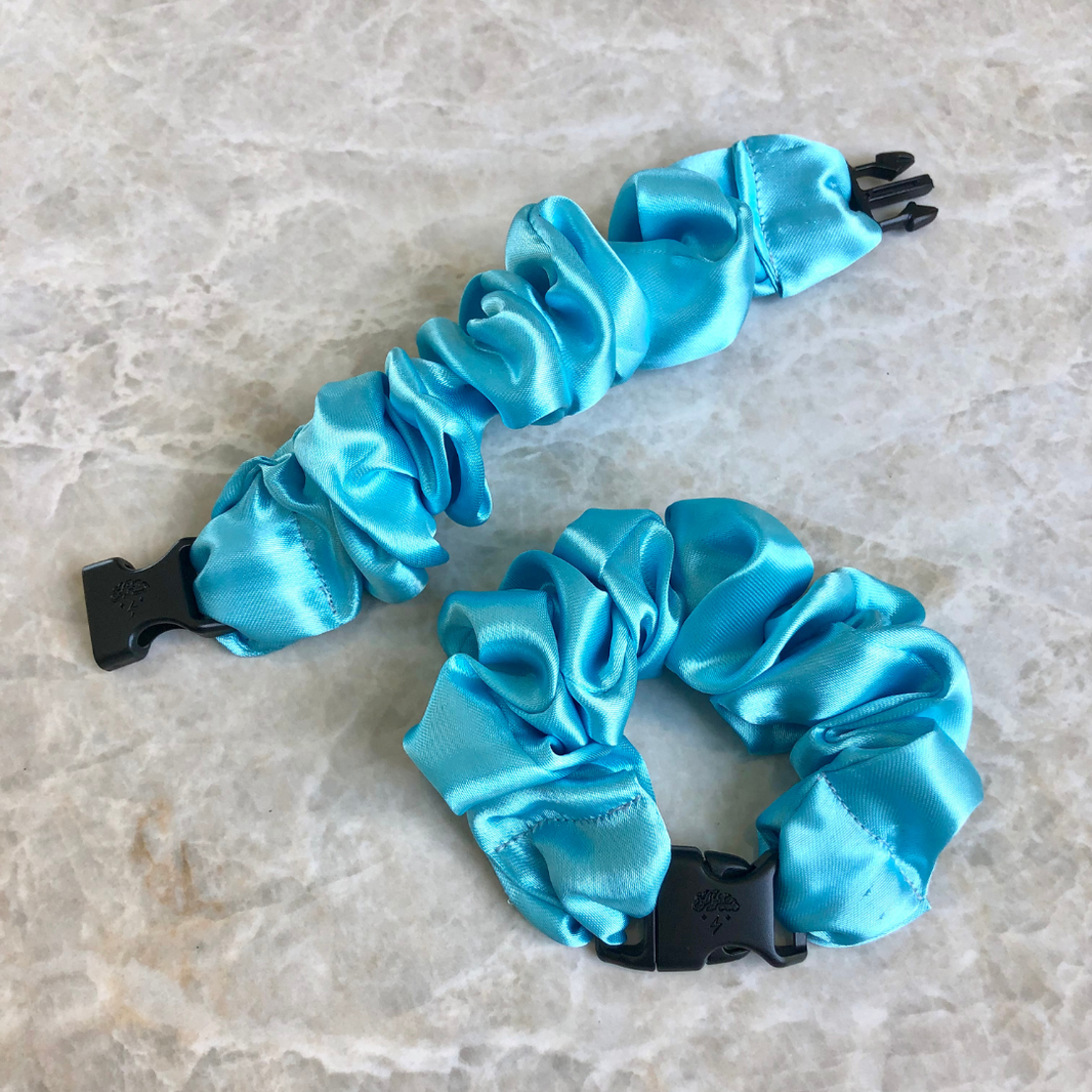 Buckle Scrunchie - Vibrant Solid Colors - No Snagging, No Tangles-Buckle Scrunchie - Vibrant Solid Colors - No Snagging, No Tangles