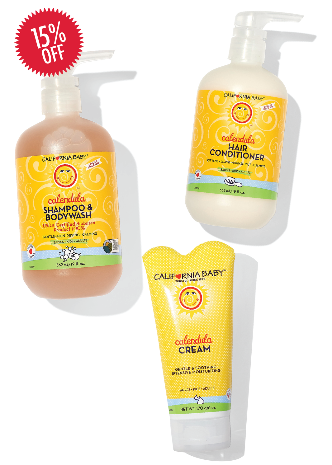 Calendula™ Soothing Bath Essentials-Calendula™ Soothing Bath Essentials