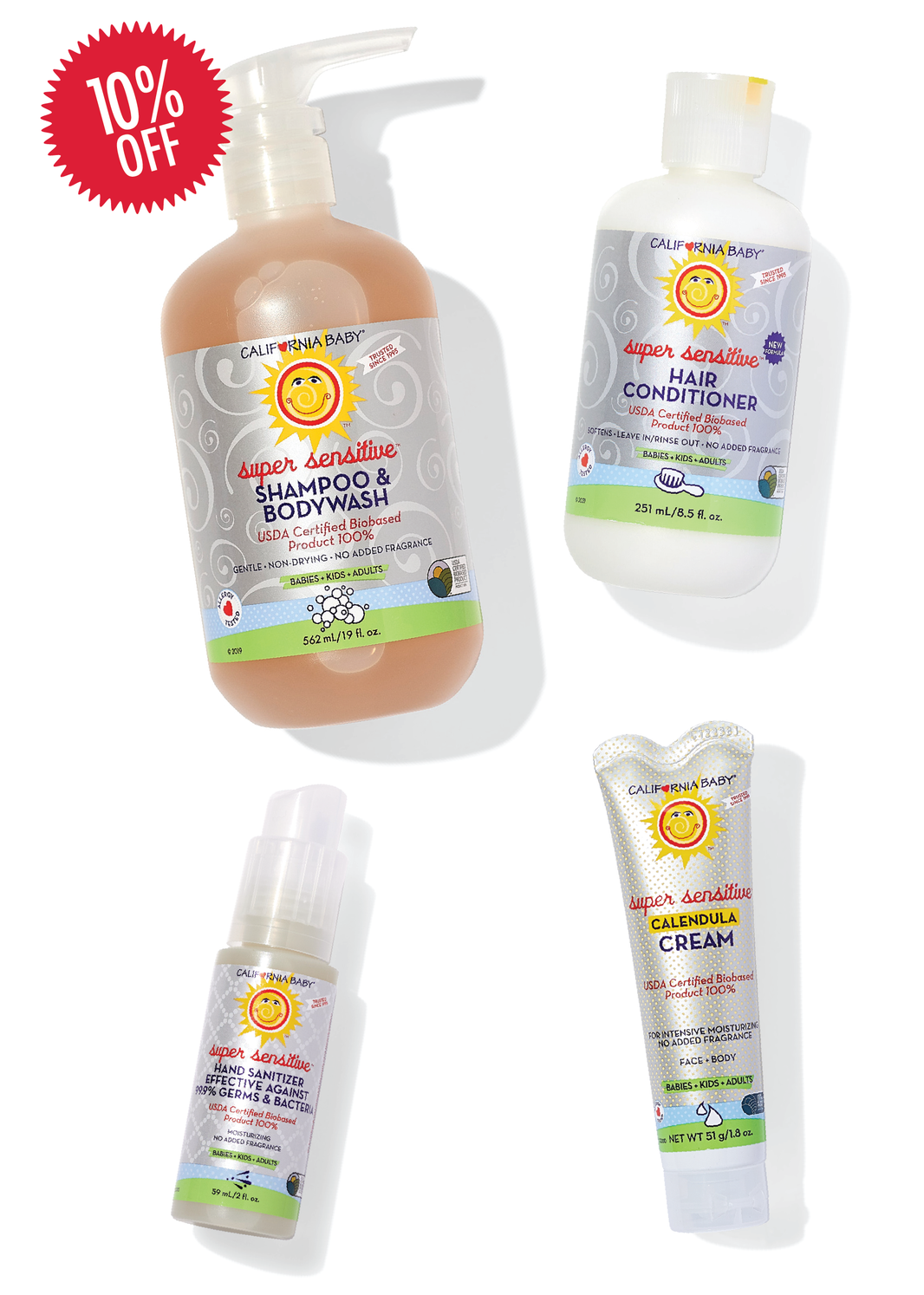 (No added fragrance)™ Sensitive Skin Bath Essentials-(No added fragrance)™ Sensitive Skin Bath Essentials