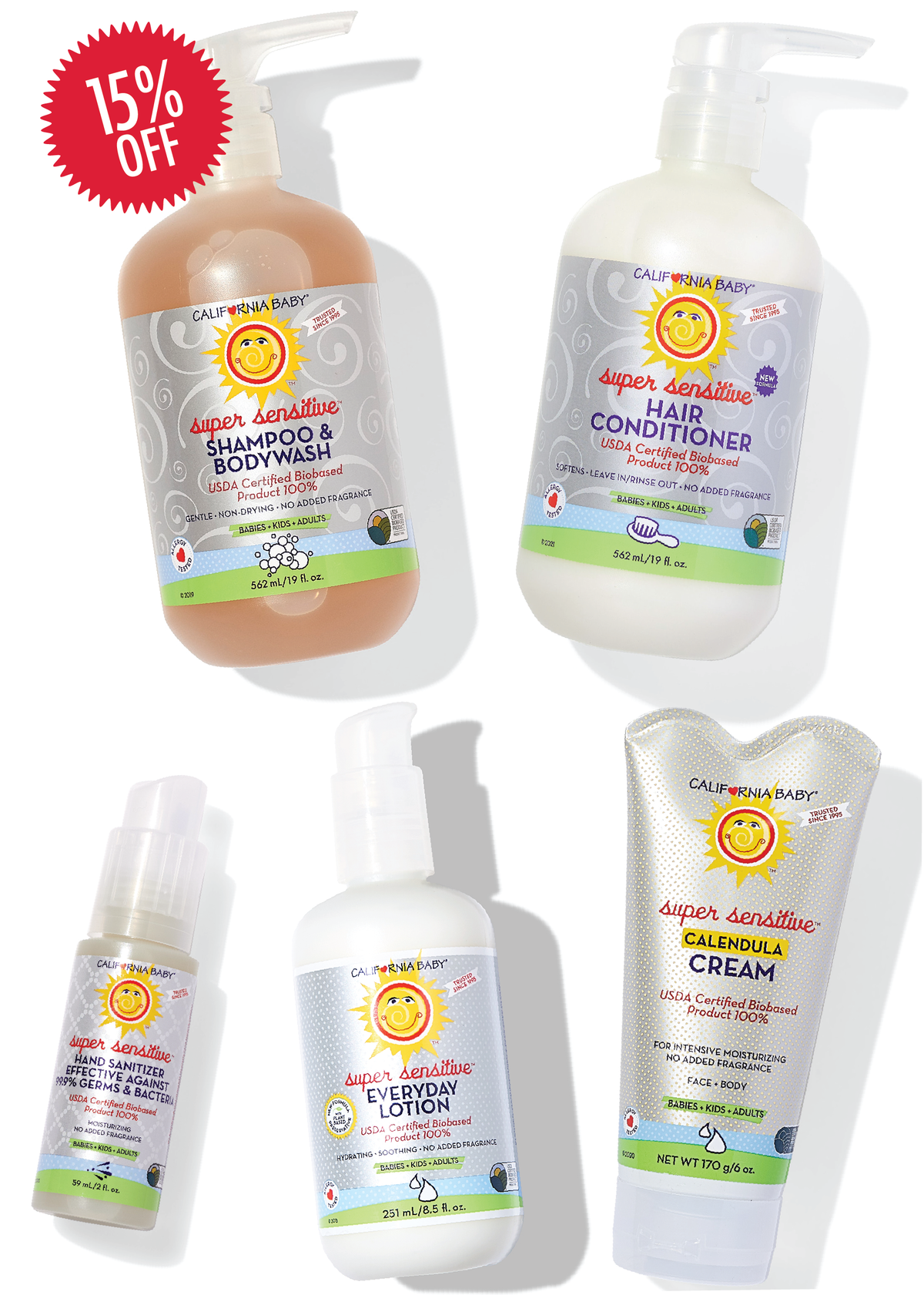 (No added fragrance)™ Sensitive Skin Bath Essentials-(No added fragrance)™ Sensitive Skin Bath Essentials