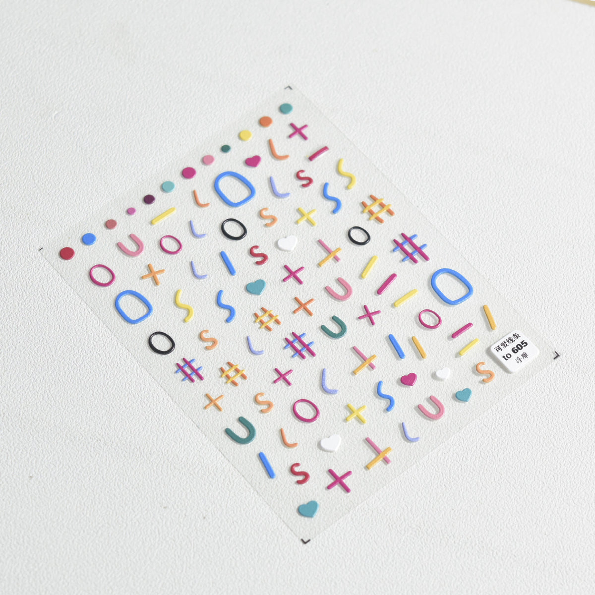 Nail Stickers Japanese Adhesive Nails-73e9804d9d88dae12905d76be7d62ba