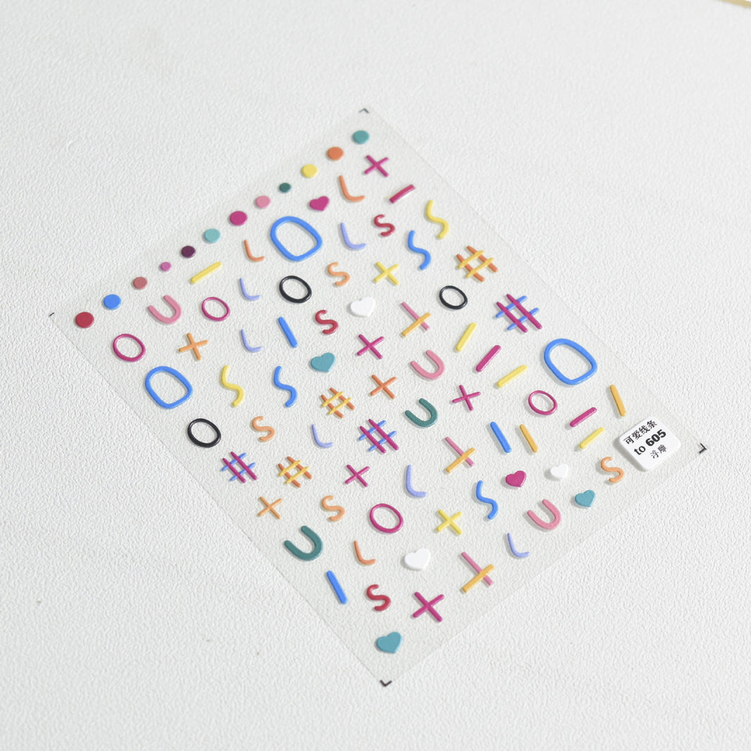 Nail Stickers Japanese Adhesive Nails-73e9804d9d88dae12905d76be7d62ba