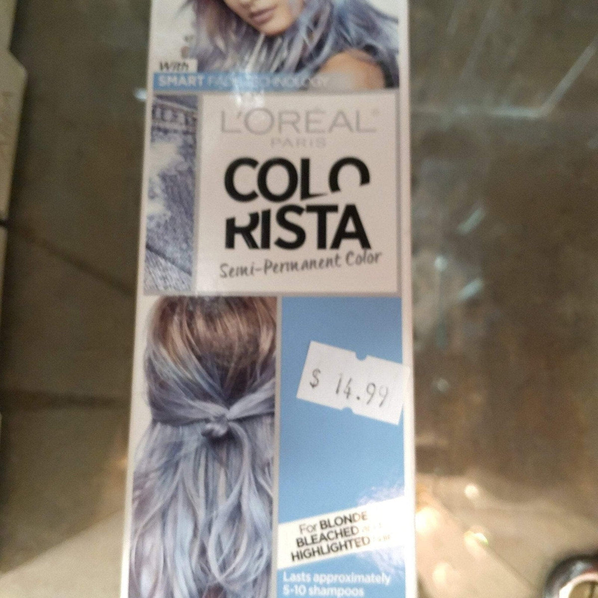 L'Oréal Colorista Hair Color, Blue 600-L'Oréal Colorista Hair Color, Blue 600