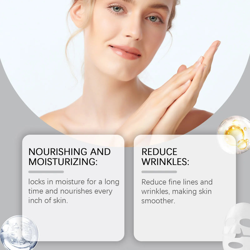 Bio Collagen True Deep Mask, Collagen Mask Overnight, Facial Care Collagen Mask Moisturizing Anti-Aging Mask-1c1382b0924337384934530c381092e8