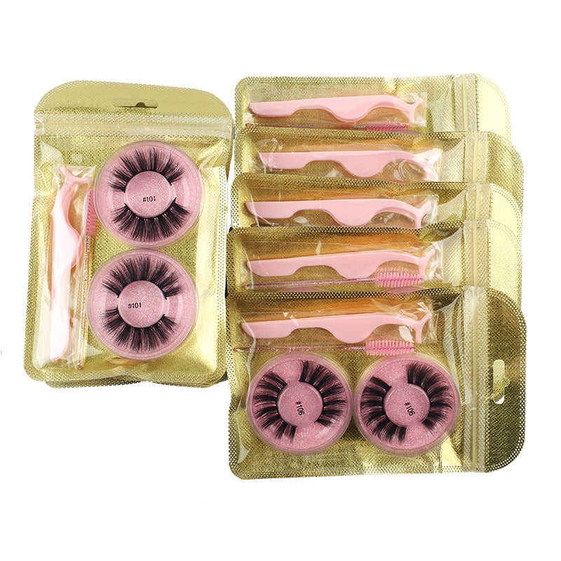 False Eyelashes Mink Hair Natural Bushy Round Set Beauty Tools-7a426b9de7dbe6afc3ef21ec6c05813c