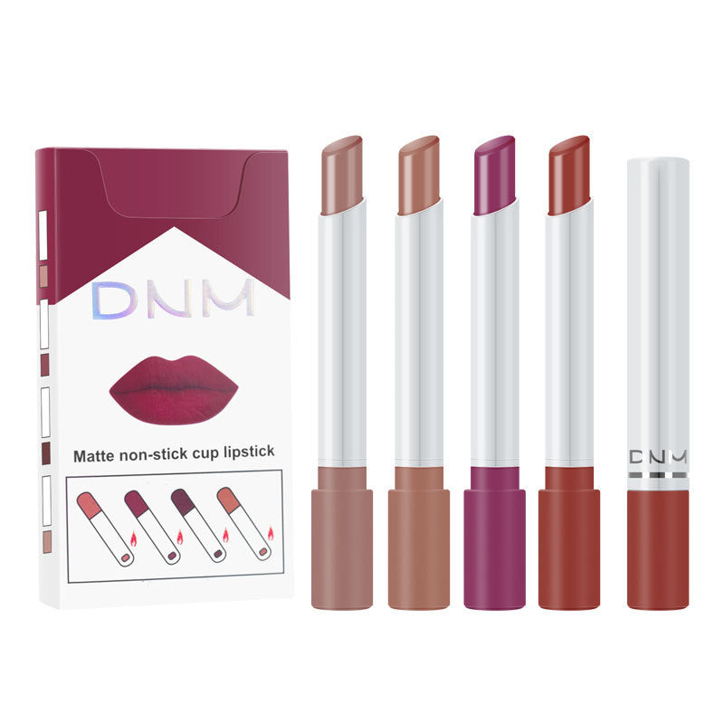 Four Makeup Set Non-stick Cigarette Pipe Thin Lipsticks-adaae4fe96b0ed23750e462ab65f5d86