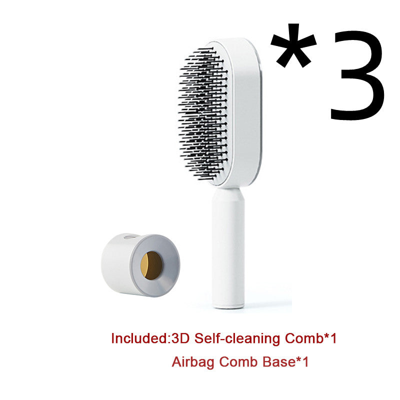 Self Cleaning Hair Brush For Women One-key Cleaning Hair Loss Airbag Massage Scalp Comb Anti-Static Hairbrush-caea4d7a4eb39cf856c1ad10f70cf00a