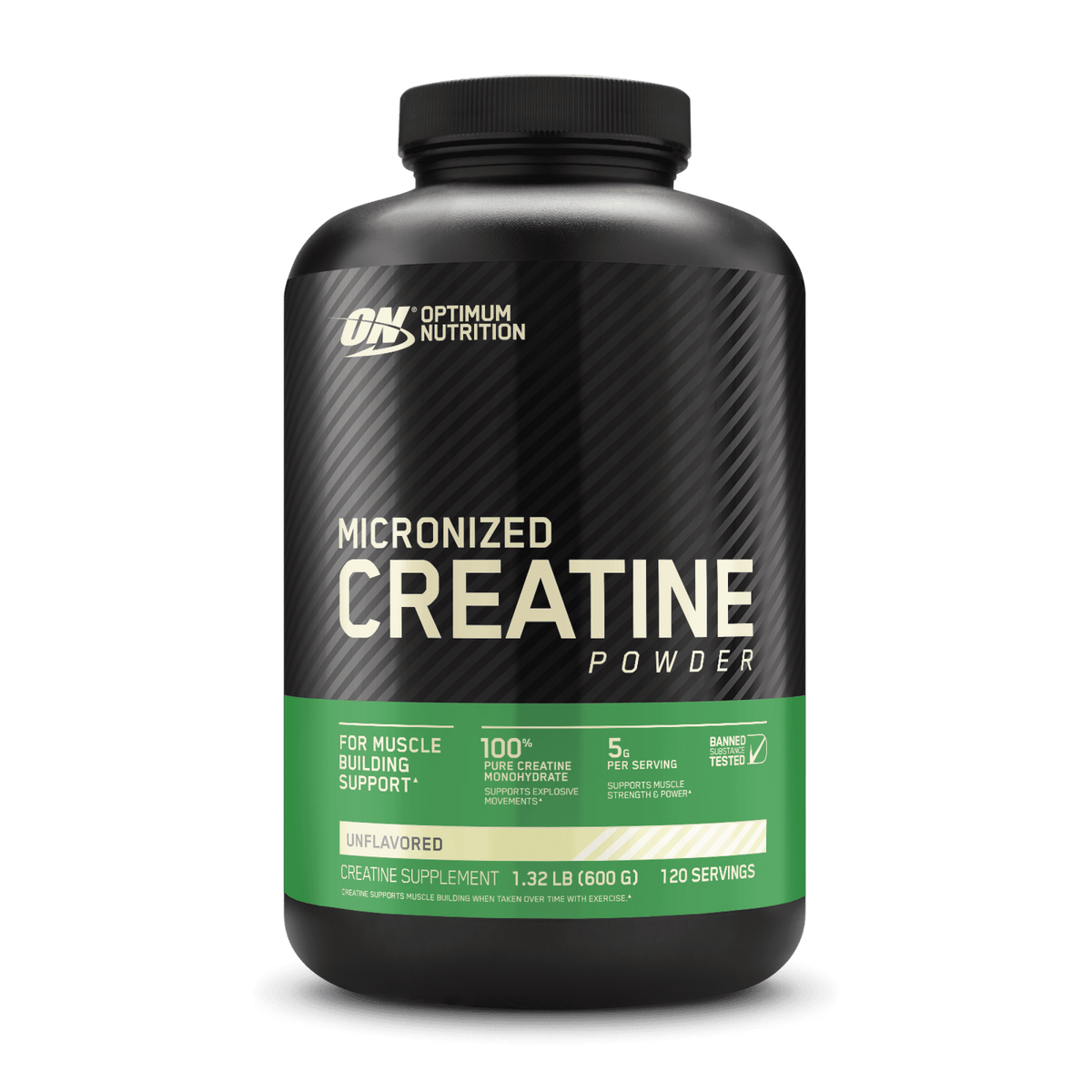 Optimum Nutrition Micronized Creatine Powder, 1.32 lb (600 g)-Optimum Nutrition Micronized Creatine Powder, 1.32 lb (600 g)