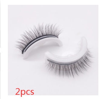 Reusable 3D Mink Lashes Natural False Eyelashes Self Adhesive Fake Glue Free Makeup Eyelash Extension Silk-964bc7ba3c0cf8aa2b436cbc11e4a468