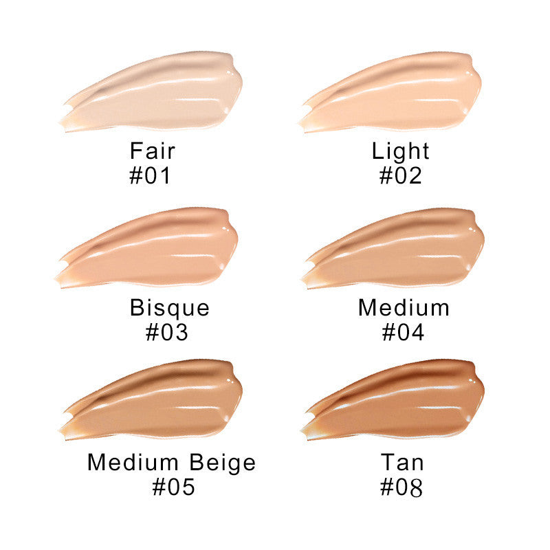 Isolate Waterproof Natural Concealer Base Makeup Matte Liquid Foundation Oil Control Foundation Cream-121d838f78a5c433e3452472e9d272ee