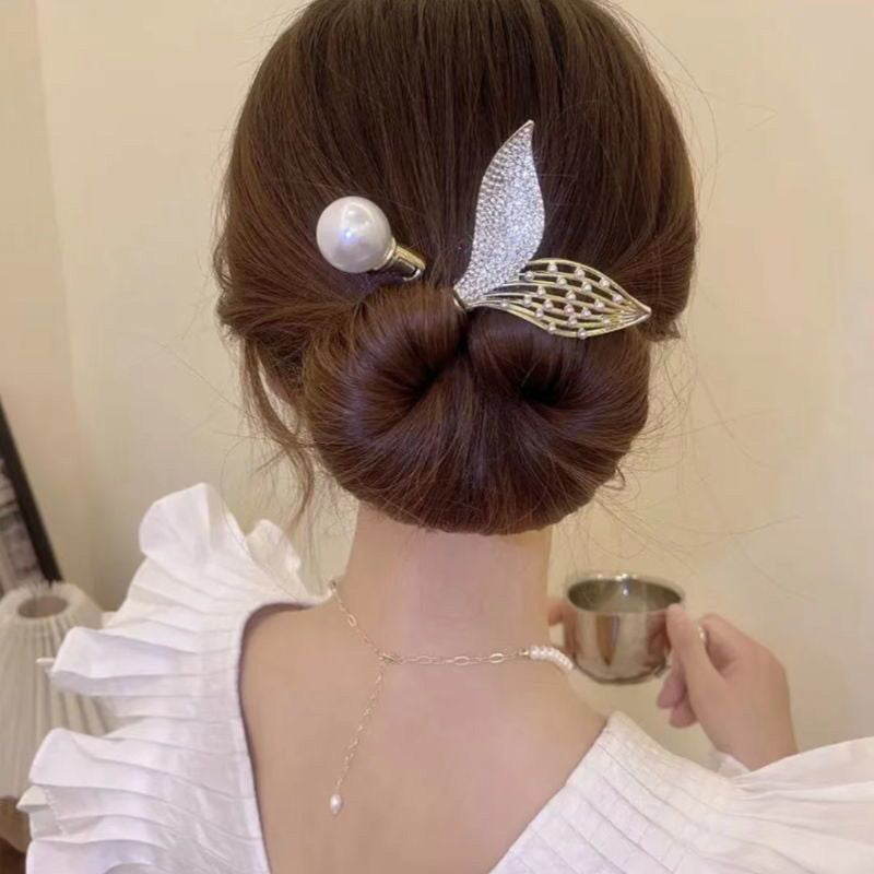 Hair Curler Fish Tail Elegant Flower-d1150102425e46d8911d93e3ba745eda