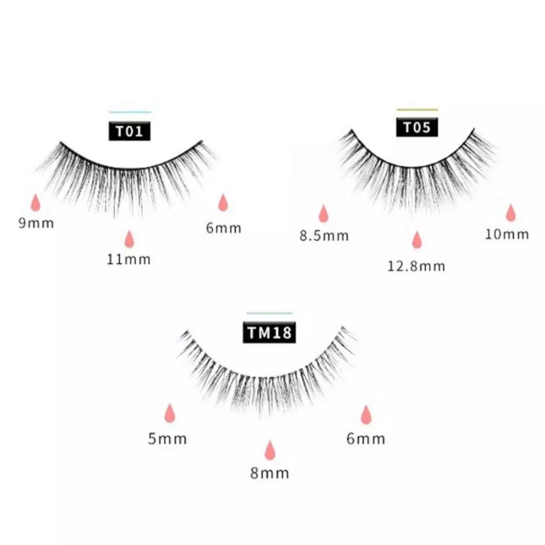 Reusable Magnetic Self-Adhesive Eyelashes No Eyeliner Or Glue Needed False Lashes Stable And Easy To Put On Natural Look And Waterproof Fake Eyelashes-89746ad737a8563003b00f845e88d4e6