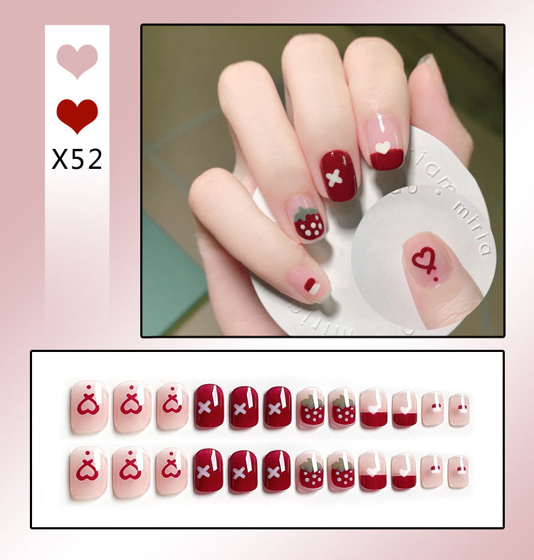 French Worn Removable Nails And Diamonds-44b219040e2cd25b6f871ac27c0058e2
