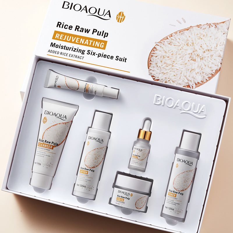Puree Skin Rejuvenation Moisturizing Six-piece Set Hydrating Skin Care Products-687a0a10da5112e4217dae995dbf5cc1