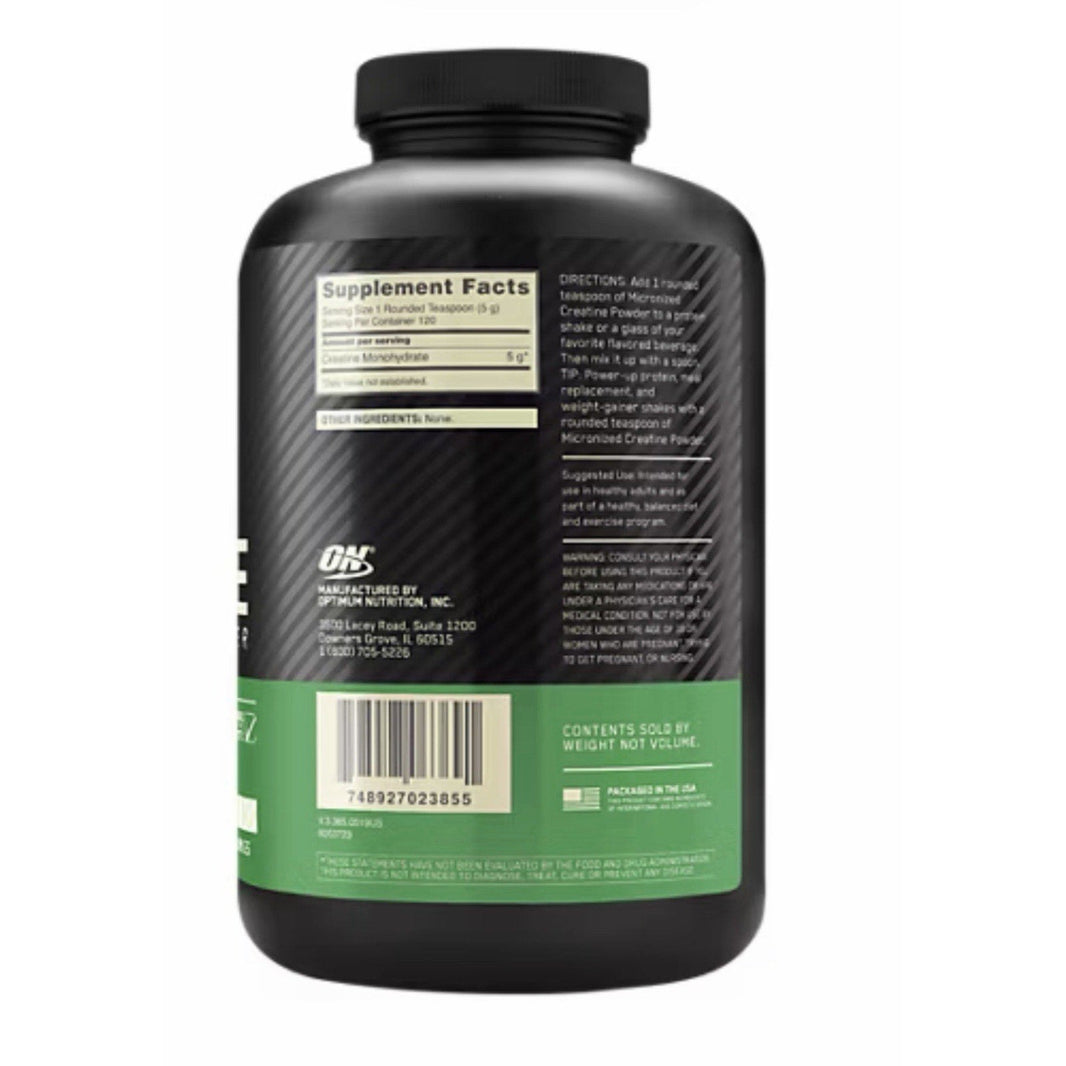 Optimum Nutrition Micronized Creatine Powder, 1.32 lb (600 g)-Optimum Nutrition Micronized Creatine Powder, 1.32 lb (600 g)