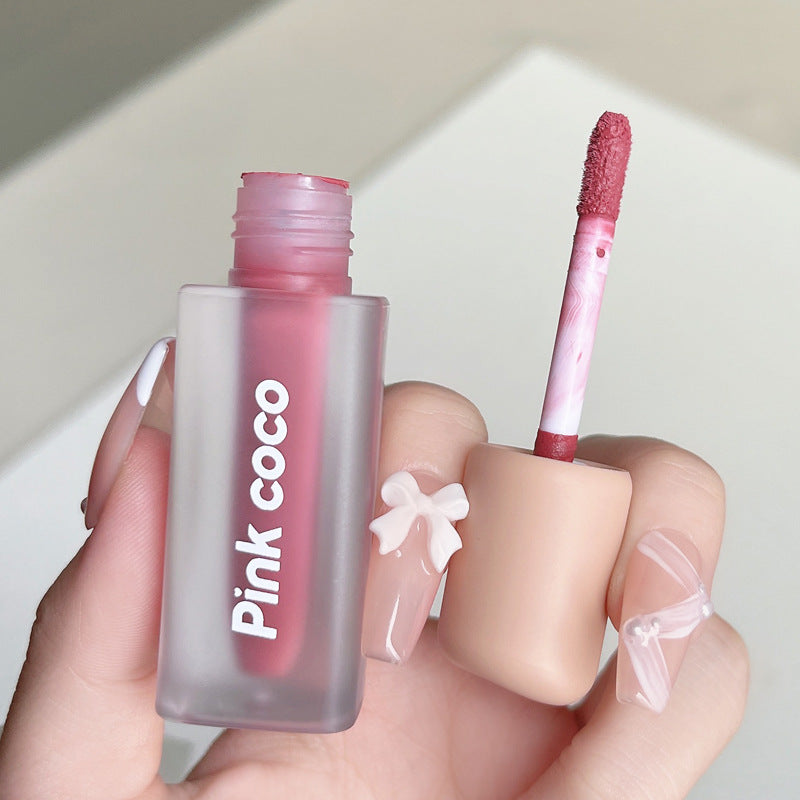 Student Lipstick Matte Lip Mud Lip Gloss-a74b07f5209f3694c6747bc150798cf1