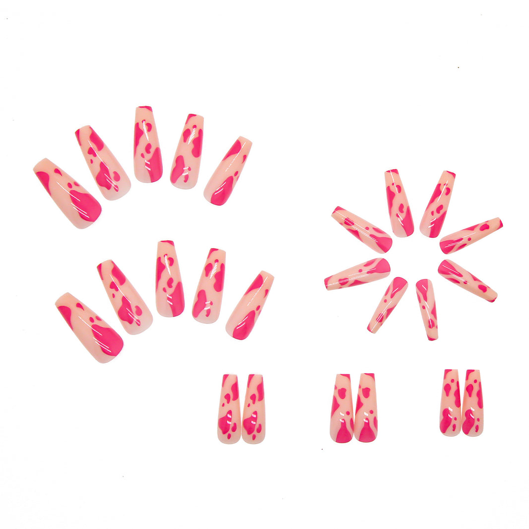 Long Ballet European And American Nails 24 Pieces-cd57b9e9c5fdb2e52cd067dfa0f56fe8