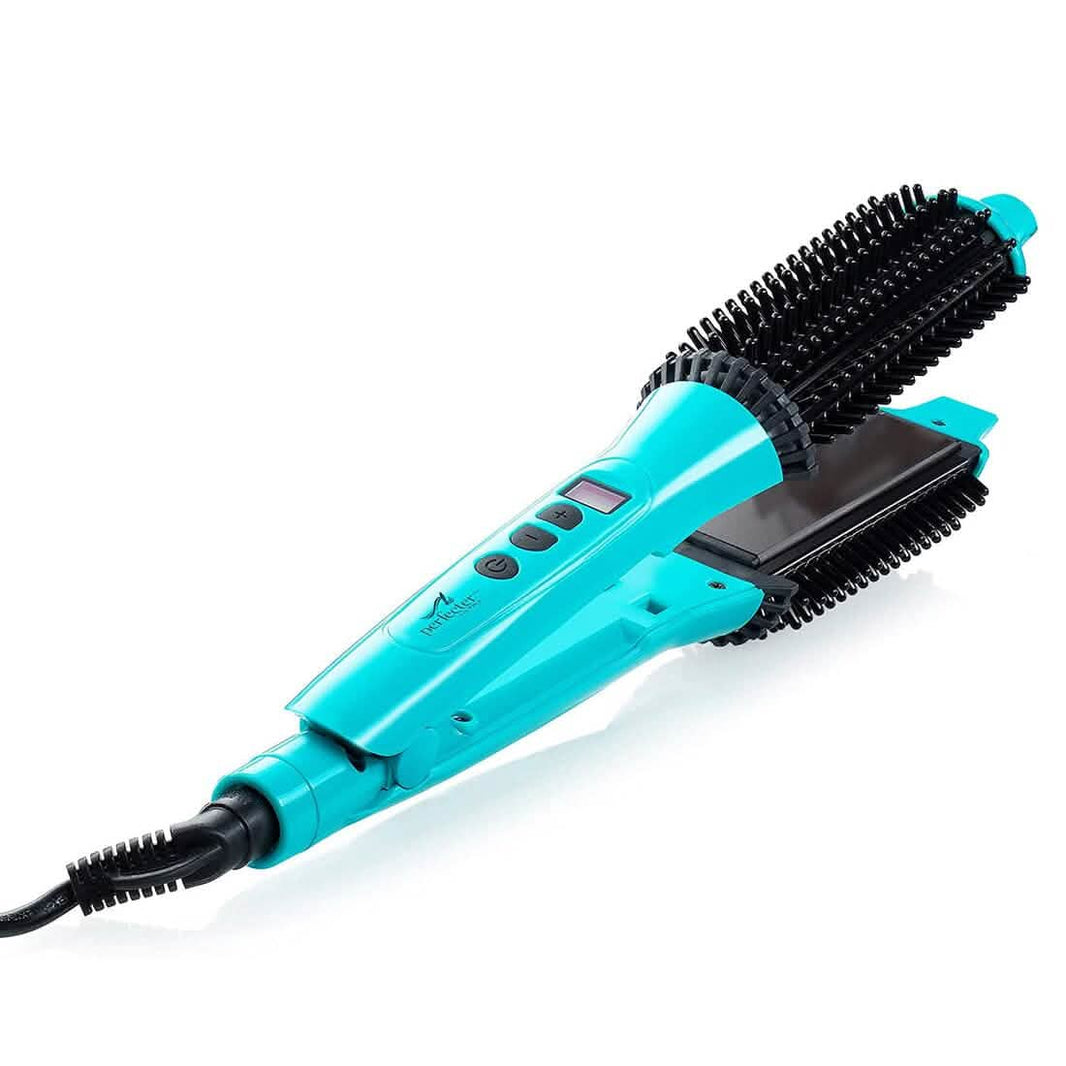 Calista 2-in-1 Heated Brush Iron Hair Styler-Calista 2-in-1 Heated Brush Iron Hair Styler