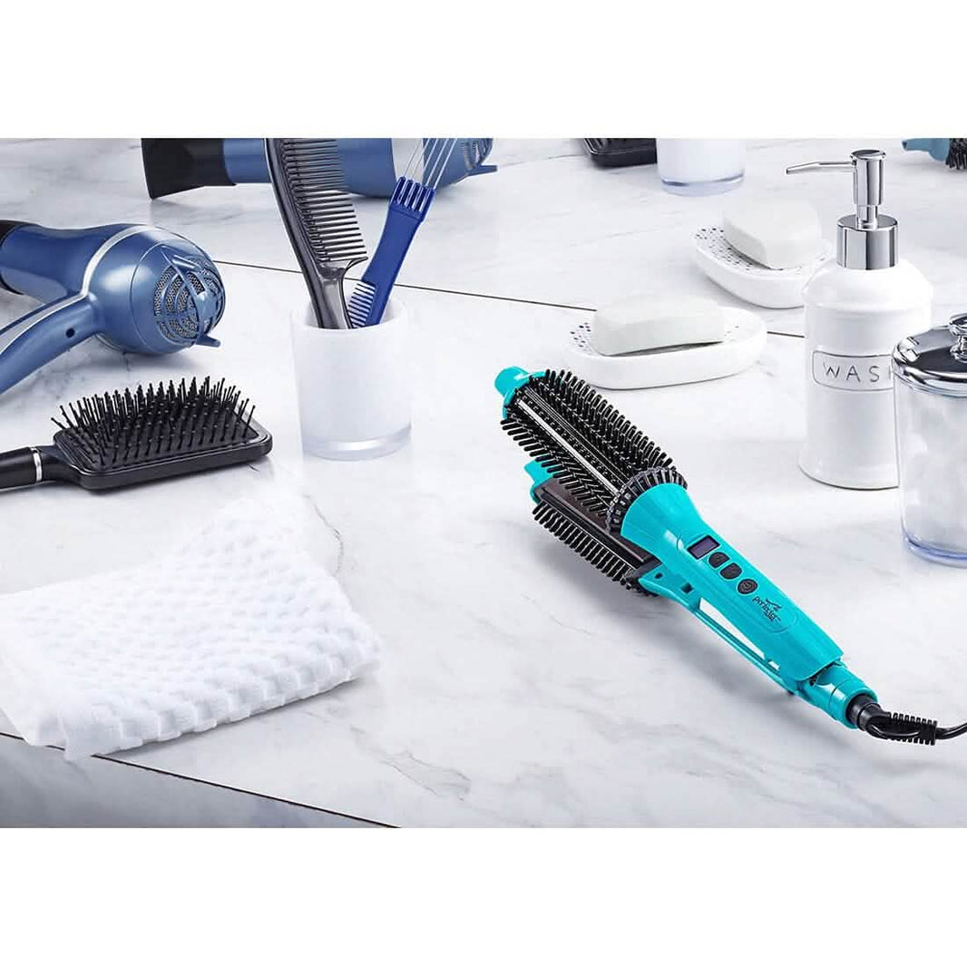 Calista 2-in-1 Heated Brush Iron Hair Styler-Calista 2-in-1 Heated Brush Iron Hair Styler