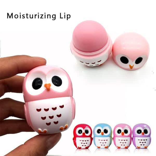 Candy Color Owl Shape Moisturizing Lip Balm-Candy Color Owl Shape Moisturizing Lip Balm