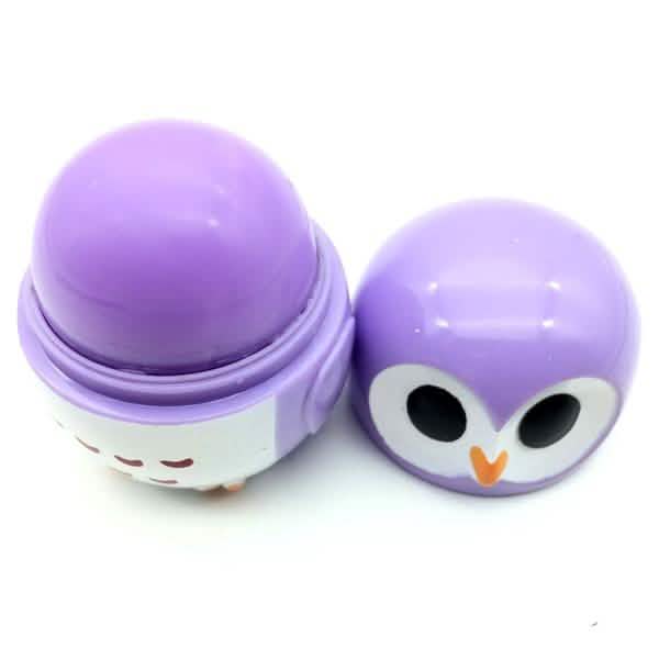 Candy Color Owl Shape Moisturizing Lip Balm-Candy Color Owl Shape Moisturizing Lip Balm