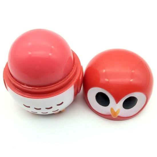 Candy Color Owl Shape Moisturizing Lip Balm-Candy Color Owl Shape Moisturizing Lip Balm