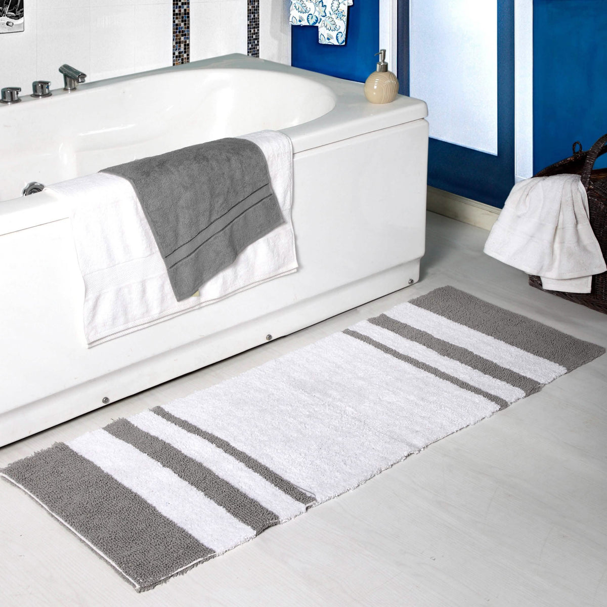 Casa Home Reversible Stripe Runner-Casa Home Reversible Stripe Runner