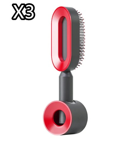 Self Cleaning Hair Brush For Women One-key Cleaning Hair Loss Airbag Massage Scalp Comb Anti-Static Hairbrush-92b61585c8c166d14ae029dfe7372912