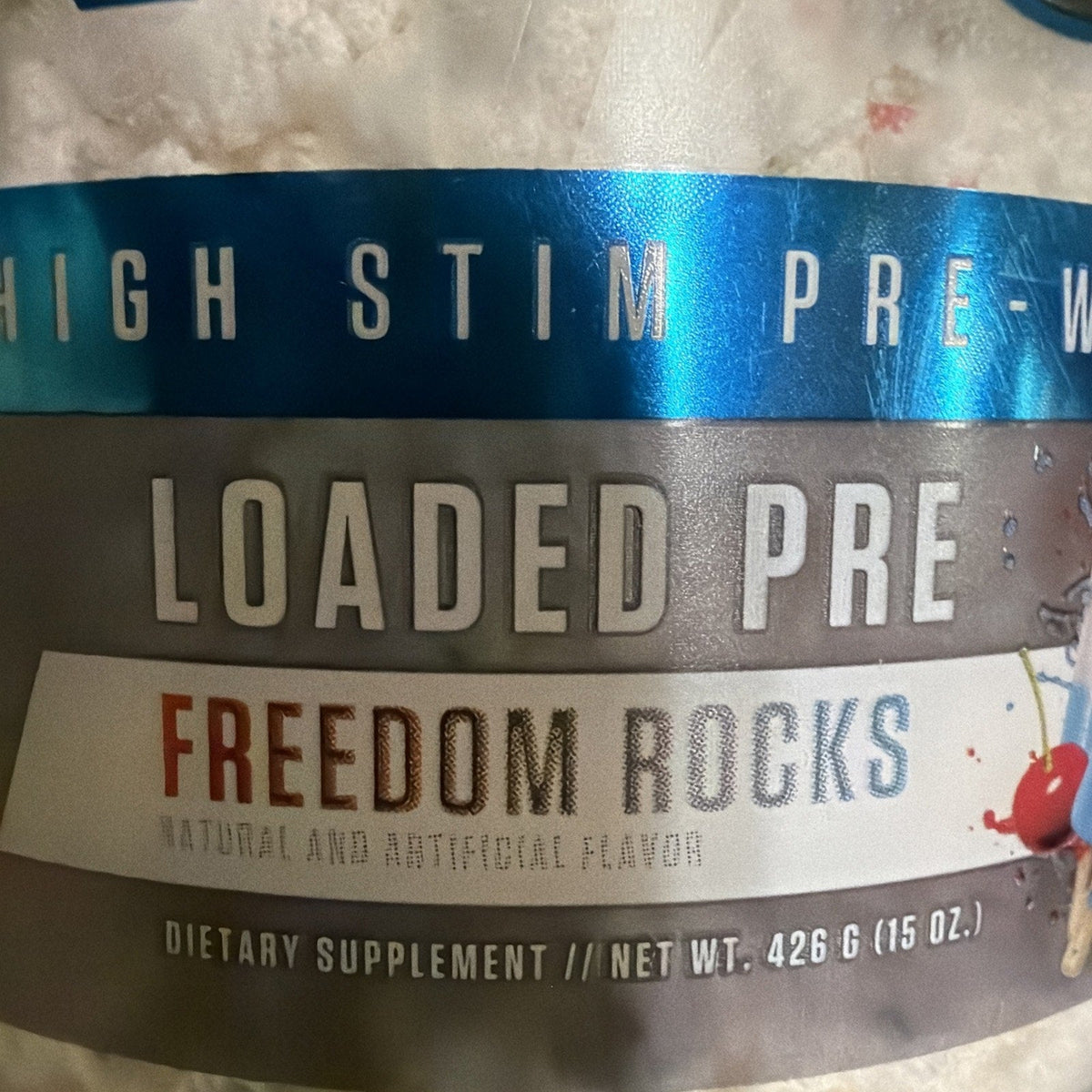 RYSE Loaded Pre, Freedom Rocks, 15oz (426 g)supplement BB 11/2026-RYSE Loaded Pre, Freedom Rocks, 15oz (426 g)supplement BB 11/2026