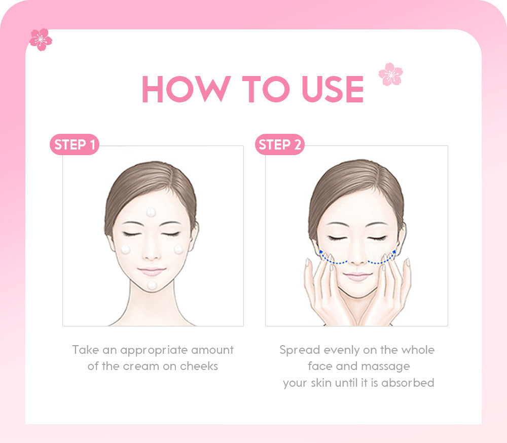 Cherry Blossom Moisturizing Cream 25g Hydrating Cream-f91e6c73cb4c15f9f12d80d3785b70c8