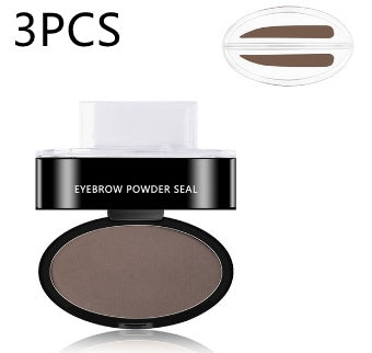 Eyebrow Powder Stamp Tint Stencil Kit Cosmetics Professional Makeup Waterproof Eye Brow Stamp Lift Eyebrow Enhancers Stencil Kit-7f642ba6a07af02c846dbdce3601542a