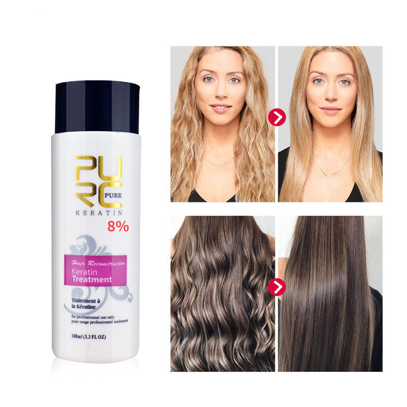 PURC Straightening Hair Repair And Straighten Damage Hair Products Brazilian Keratin Treatment  Purifying Shampoo-7a69d6133eb82638040ac5ba0fdb217c