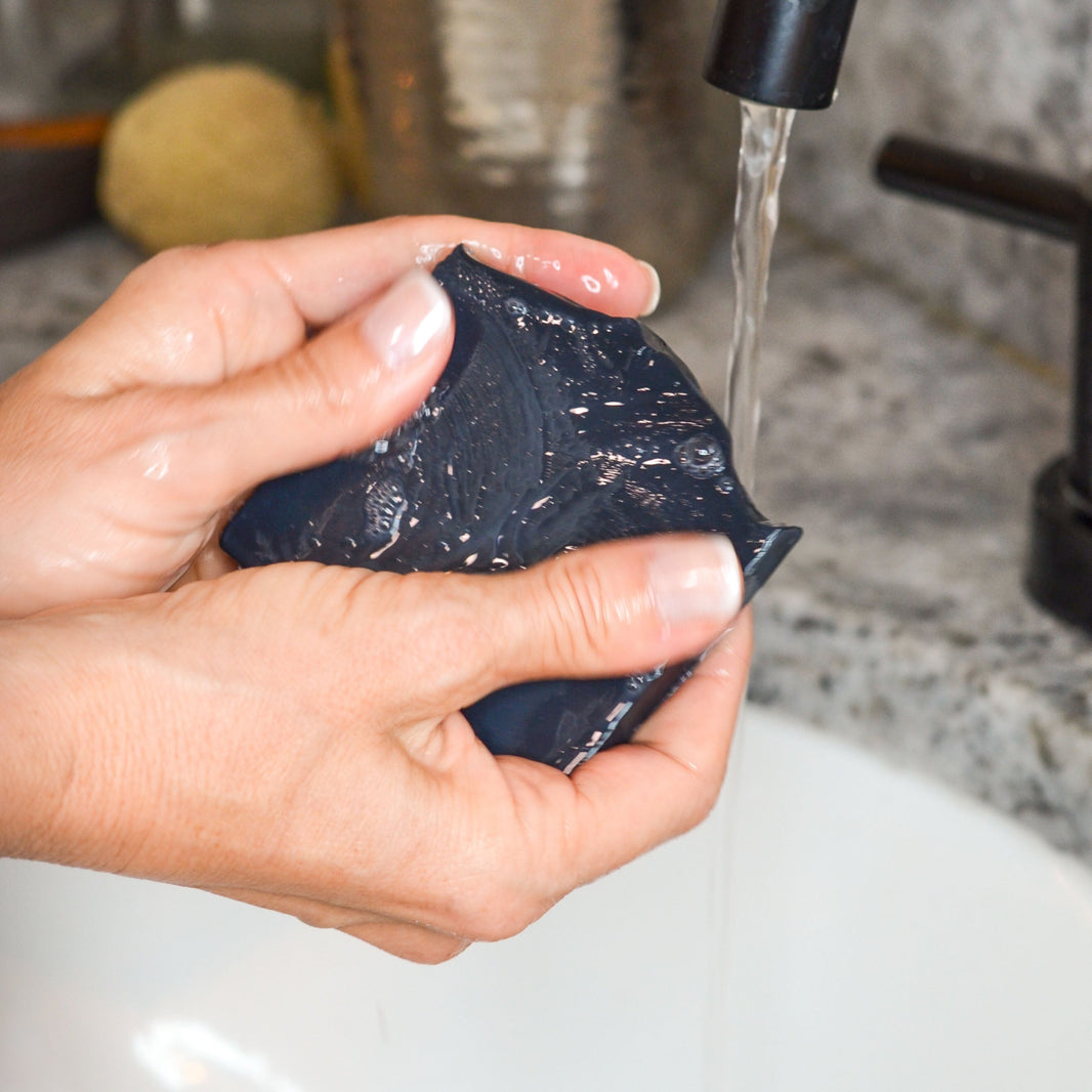 Clarifying Charcoal Bar Handmade Tallow and Goat Milk Soap Bar-Clarifying Charcoal Bar Handmade Tallow and Goat Milk Soap Bar