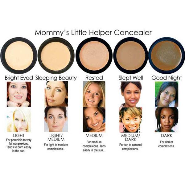 Mommy's Little Helper Concealer, Eyeshadow Base & Face Cover Up - Sleeping Beauty (Light/Medium)-Mommy's Little Helper Concealer, Eyeshadow Base & Face Cover Up - Sleeping Beauty (Light/Medium)