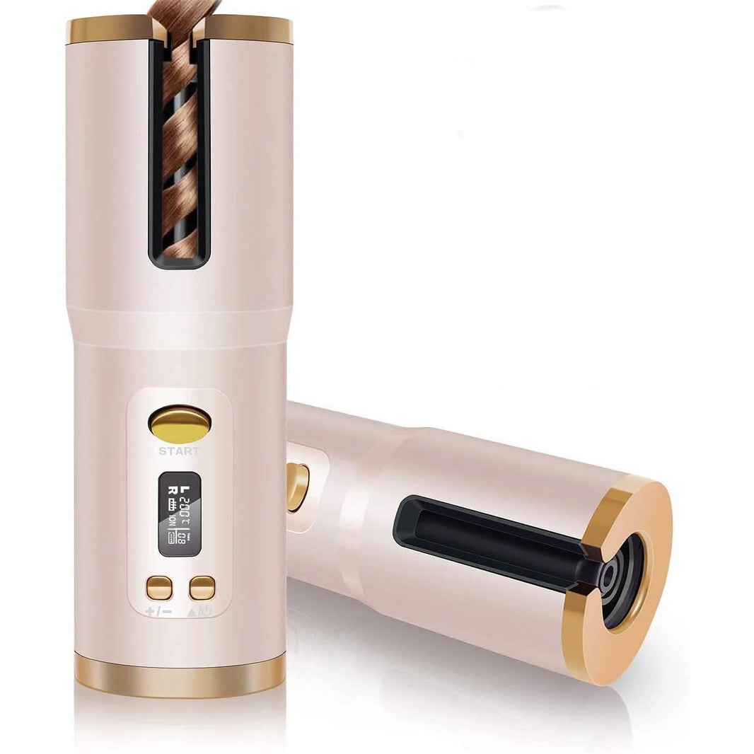 Cordless Automatic Portable Ceramic Barrel Hair Curler-Cordless Automatic Portable Ceramic Barrel Hair Curler
