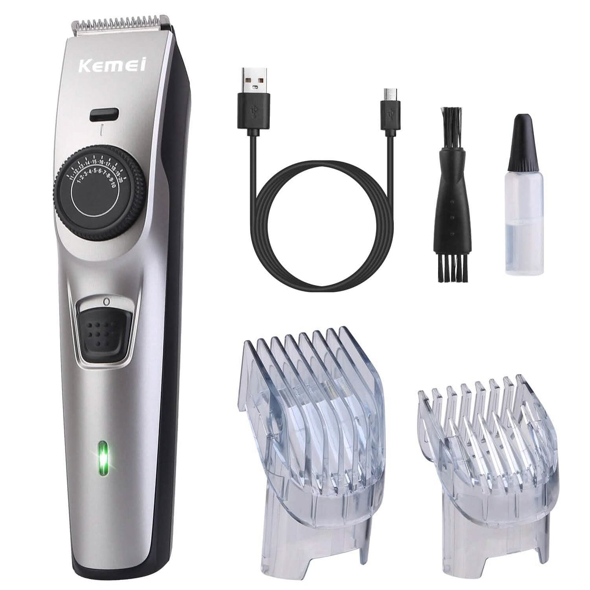 Cordless Beard Trimmer USB Rechargeable Beard Grooming Kit-Cordless Beard Trimmer USB Rechargeable Beard Grooming Kit
