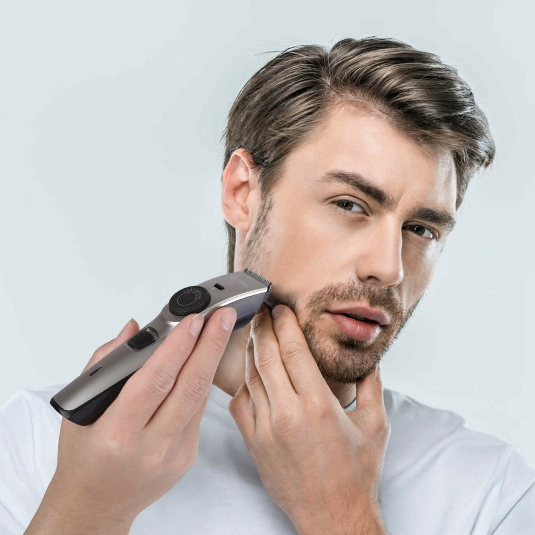 Cordless Beard Trimmer USB Rechargeable Beard Grooming Kit-Cordless Beard Trimmer USB Rechargeable Beard Grooming Kit