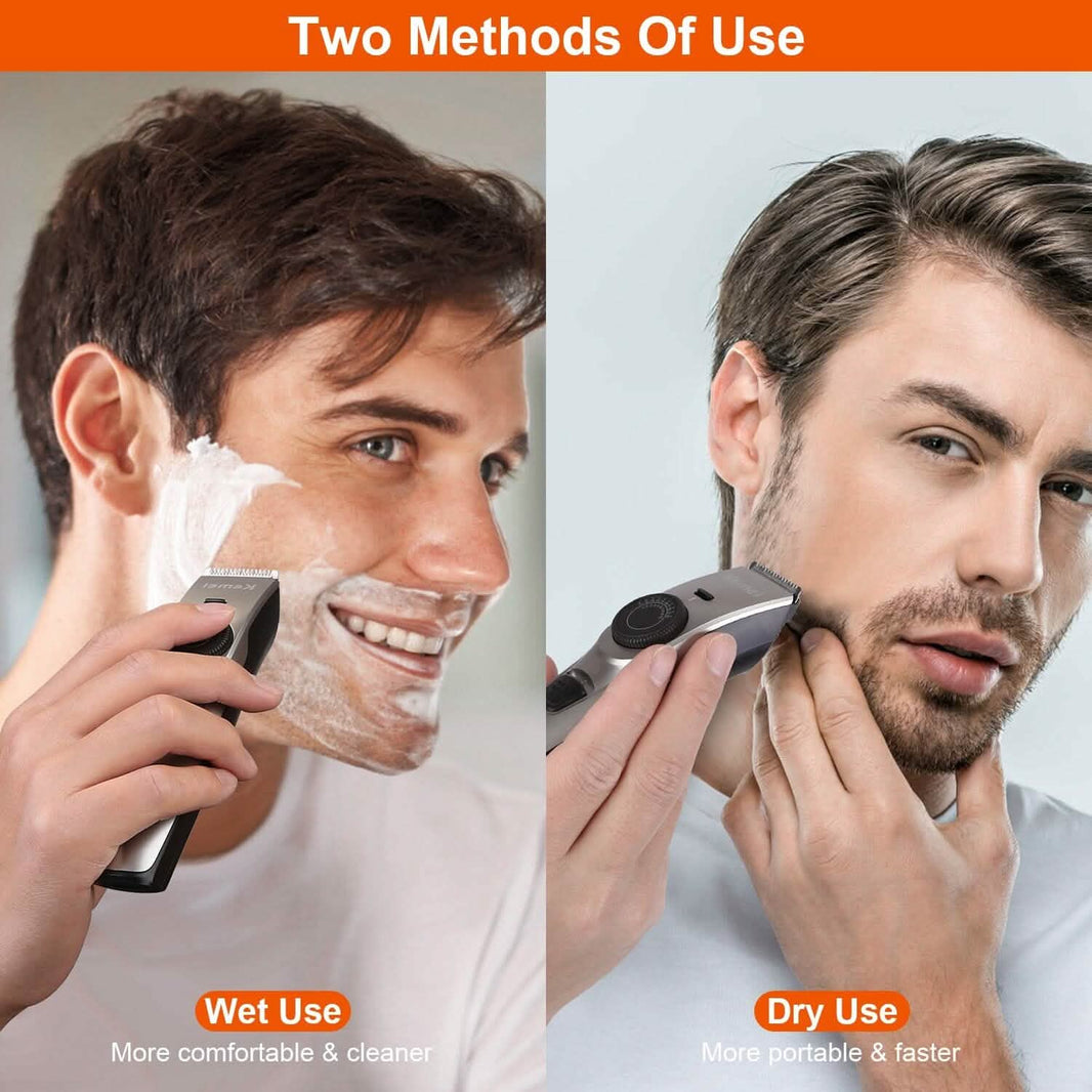 Cordless Beard Trimmer USB Rechargeable Beard Grooming Kit-Cordless Beard Trimmer USB Rechargeable Beard Grooming Kit