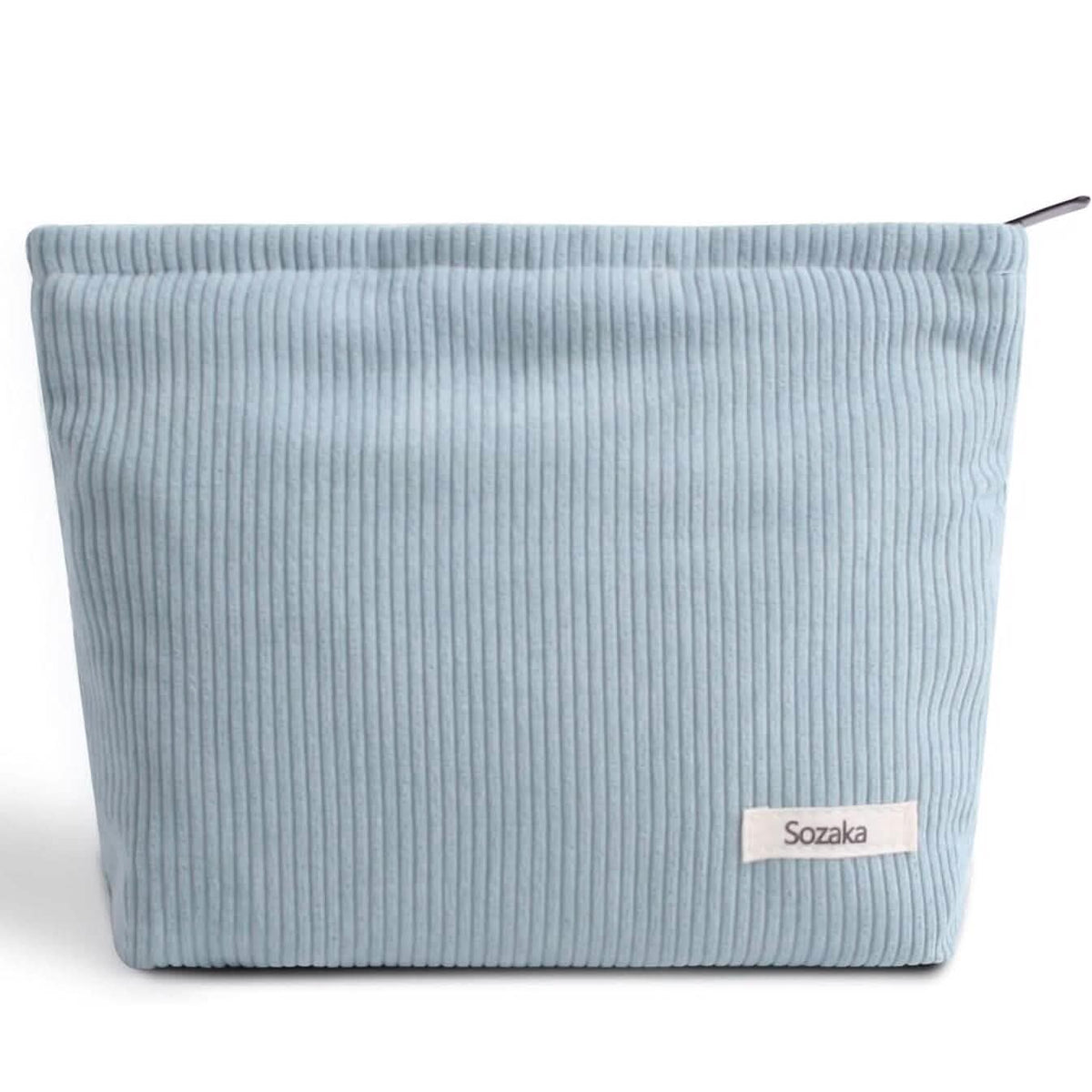 Corduroy Travel Makeup Bag, Large Capacity Travel Wash Bag-Corduroy Travel Makeup Bag, Large Capacity Travel Wash Bag
