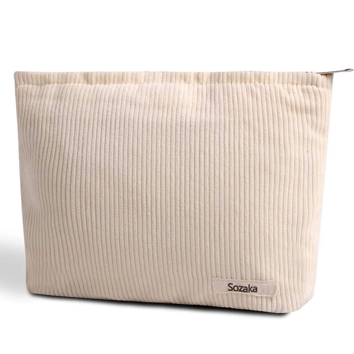 Corduroy Travel Makeup Bag, Large Capacity Travel Wash Bag-Corduroy Travel Makeup Bag, Large Capacity Travel Wash Bag