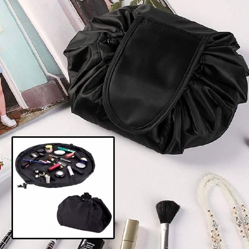 Cosmo Cinch and Go Drawstring Travel Makeup Bag-Cosmo Cinch and Go Drawstring Travel Makeup Bag