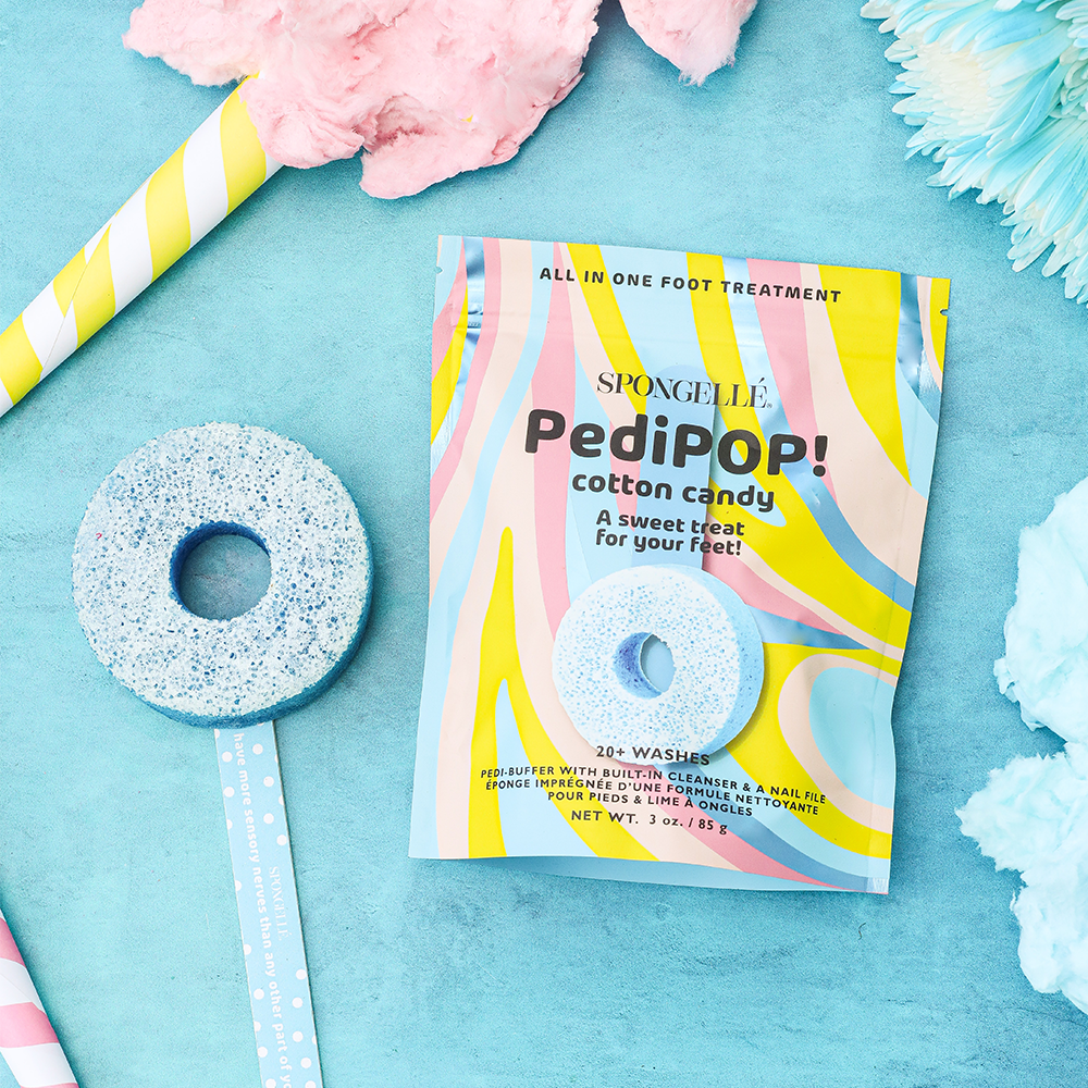 Cotton Candy | PediPOP! Pedi Buffer & Nail File-Cotton Candy | PediPOP! Pedi Buffer & Nail File