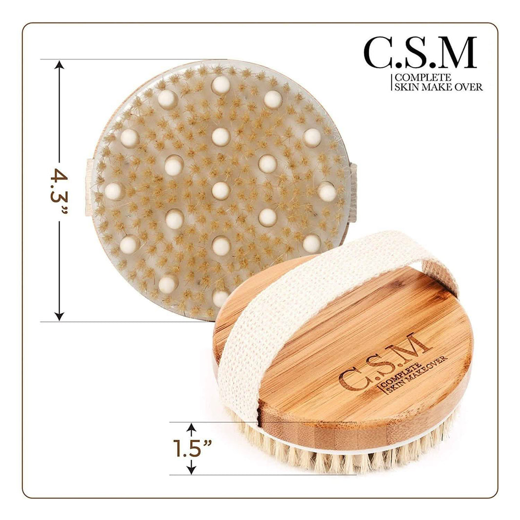 C.S.M. Body Brush for Wet or Dry Brushing-C.S.M. Body Brush for Wet or Dry Brushing