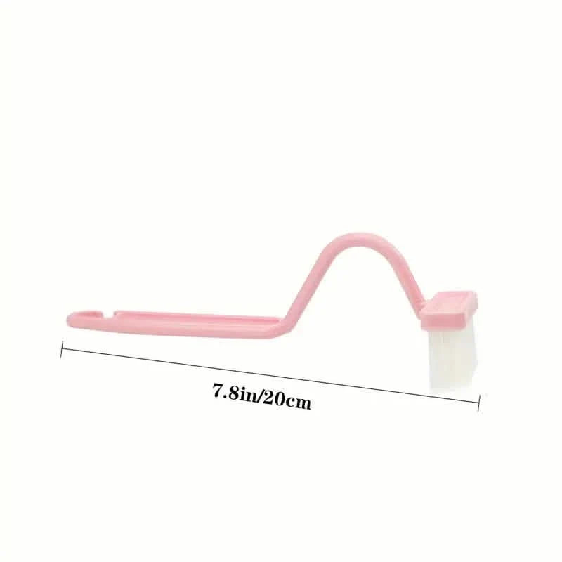 Curved Handle Function Cleaning Toilet Gap Brush-Curved Handle Function Cleaning Toilet Gap Brush