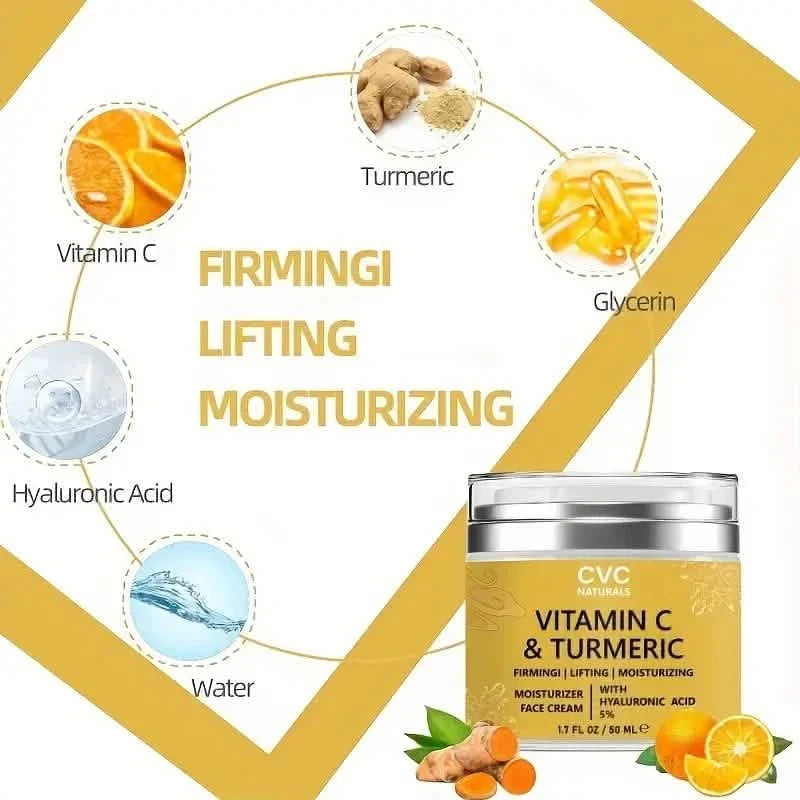 CVC Naturals Turmeric-Collagen Cream - Deeply Hydrating and Nourishing-CVC Naturals Turmeric-Collagen Cream - Deeply Hydrating and Nourishing