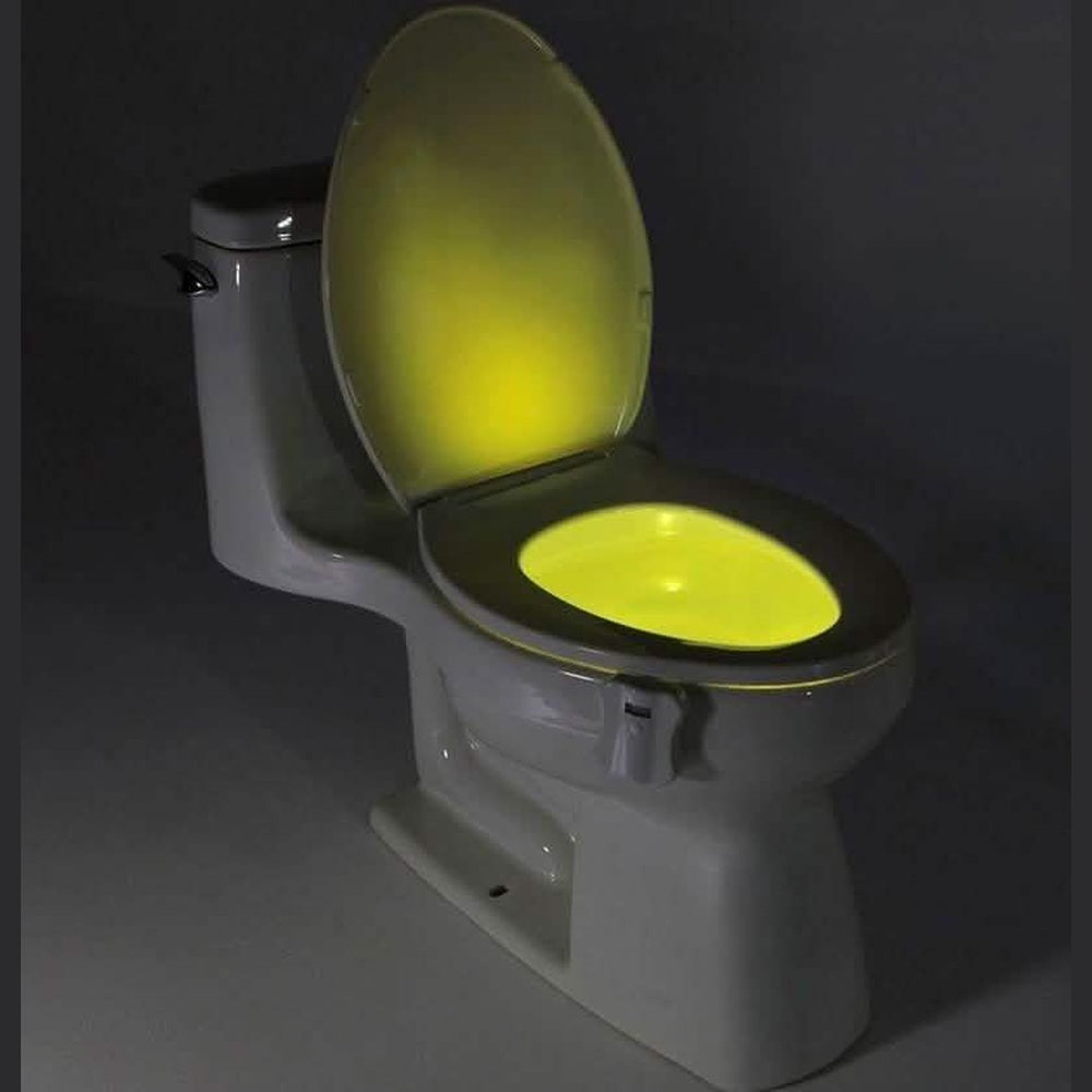 8-Color LED Sensor Motion-Activated Bathroom Toilet Light-8-Color LED Sensor Motion-Activated Bathroom Toilet Light