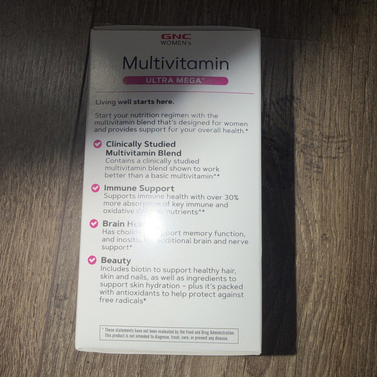 GNC Women's Ultra Mega Multivitamin Caplets, 180 Count (Best By 11/2026)-GNC Women's Ultra Mega Multivitamin Caplets, 180 Count (Best By 11/2026)